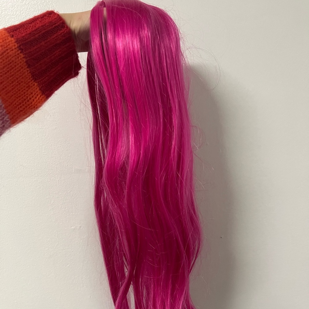 Hot Pink Wig